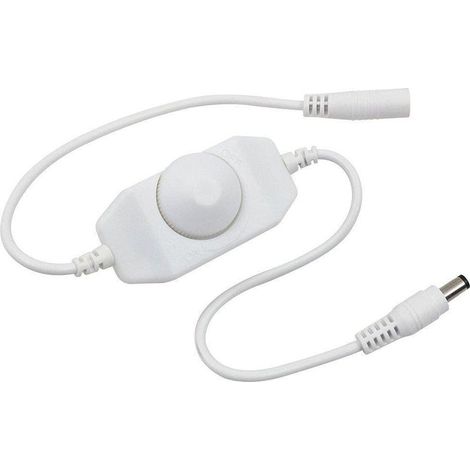 Interrupteur De Réglage De La Luminosité Des Led En Ligne Contrleur De Gradation Barre De Lumière Led Monochrome Gradateur Led 12v-24v Variateur De Lumière (1/5)