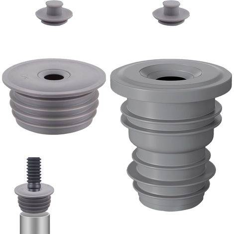 2 Pcs Bouchon Anti Odeur Machine à Laver, Joint de Tuyau de Machine à Laver Joint Tuyau Vidange avec Bouchon d'Étanchéité en Silicone pour Machine à Laver Salle de Bain (1/5)