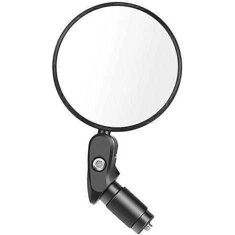 Rétroviseurs de vélo noirs pour la vision arrière, lot de 6, accessoire pour guidon - Durables et réglables (1/5)