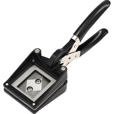 Taglierina per foto, materiale resistente, design ergonomico, nero (1/2)