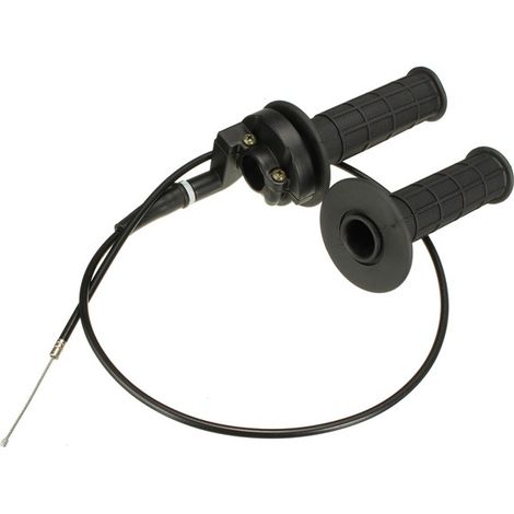 Pair 7/8 '' 22mm Handle Shifter Grip Cable Motorcycle ATV Quad Pit Dirt Bike Scooter (1/5)