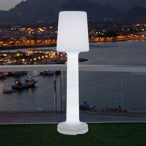 CARMEN 165 cm de haut. Lampadaire avec câble pour l'intérieur et l'extérieur. Lumière LED blanc froid (1/5)