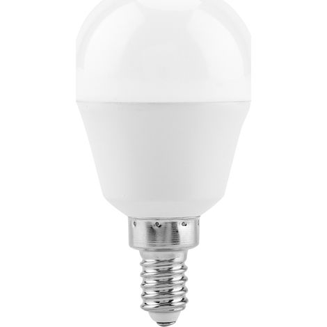 Lot de 6 ampoules LED E12 5W, blanc chaud, culot candélabre, lumière du jour, AC85V-265V (1/5)