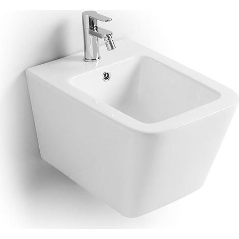 Sanitärkeramik Wand-Bidet In Glänzend Weißer Farbe Rock