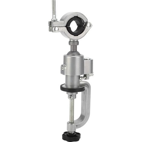 Support de Perceuse électrique Support de Pince d'étau de Table Fixation Rotative Polyvalente à 360 ° pour Perceuses et établis (1/5)