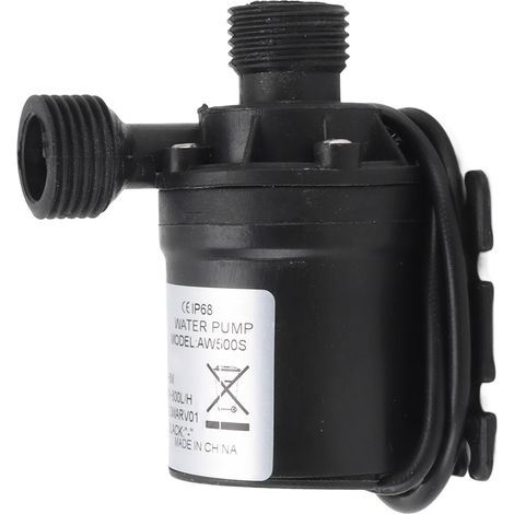 IP68 wasserdichte, geräuscharme und auslaufsichere Tauchpumpe, Gewindeanschluss, 24 V DC, 38 W (1/5)