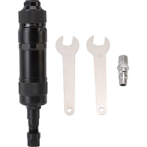 Meuleuse pneumatique 24000 tr/min, outil de polissage pneumatique Compact avec Joint d'entrée 1/4 pouces, pince de 6mm KP-642 (1/5)