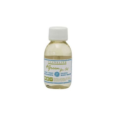 Diluant pour peinture à l'huile - Sennelier - Green for oil - 100 ml