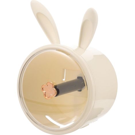 Porte-papier toilette INOOMP avec étagère , blanc , fixation murale sans perçage , boîte à mouchoirs