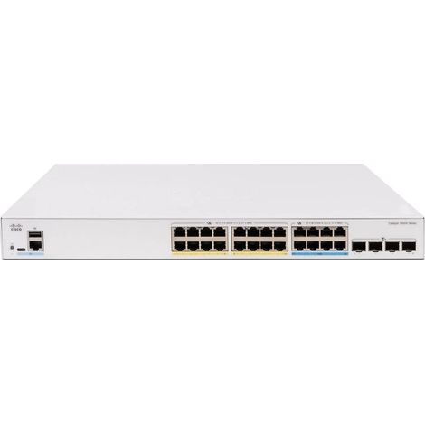 Cisco Catalyst C1300X-24MU-4X switch di rete Gestito L3 10G Ethernet (100/1000/10000) Supporto Power over Ethernet (PoE) Grigio