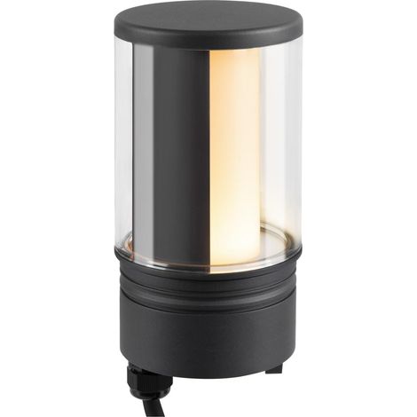 Tête de lampe borne M-POL extérieur gris LED 19W 2700/3000K IP 65 - SLV - 1006394