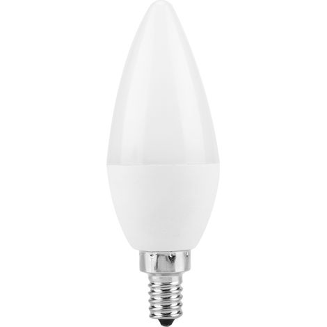 Bougie LED E12 RGB + Blanc Chaud, Ampoule Multicolore 3W AC85-265V, Télécommande, Changement de Couleur, Décoration Maison, Lot de 1 (1/5)