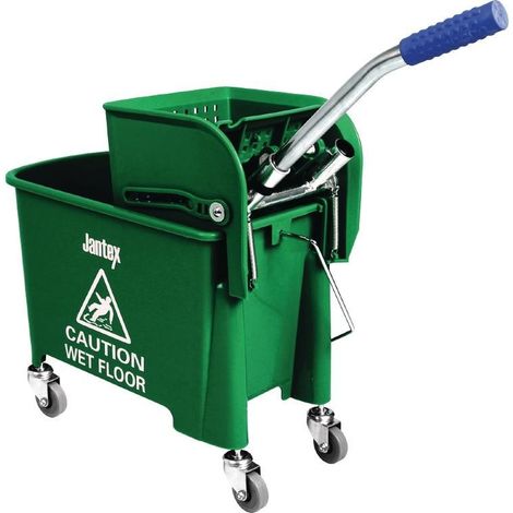 Seau essoreur vert 20L Jantex (1/4)