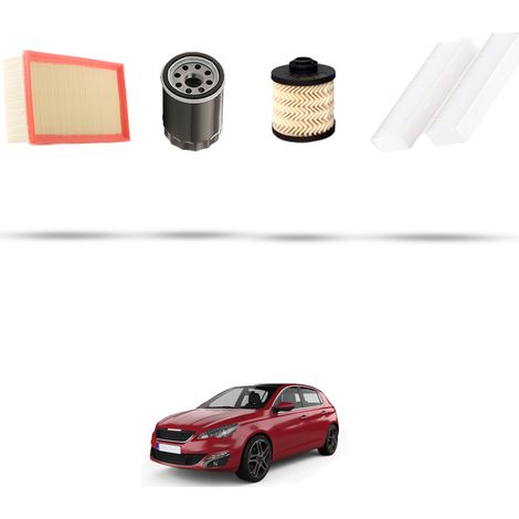 Kit tagliando 4 filtri compatibile con Peugeot 308 II 2.0 GT BlueHDi 133kw dal 2014 (1/5)