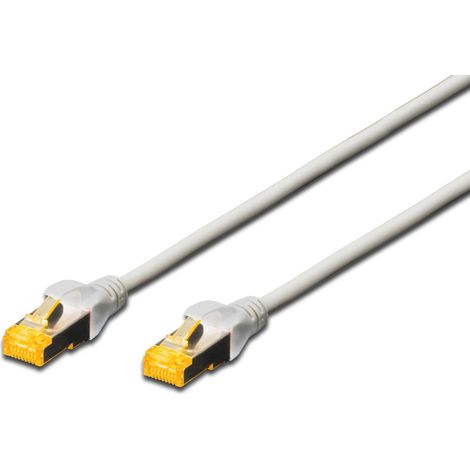 Digitus DK-1644-A-100 RJ45 Cavo di rete, cavo patch CAT 6A S/FTP 10.00 m Grigio Privo di alogeni, coppie intrecciate, c (1/5)