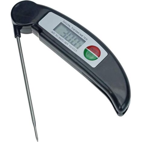 türkisches BBQ Lebensmittelthermometer mit Sonde für Fleisch