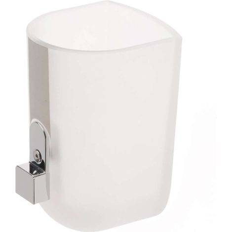 Keuco Elegance - Récipient de rechange WC, verre cristal mat 11669009000 (1/4)