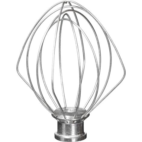 Fouet six fils en acier inoxydable de rechange pour batteur sur socle K45WW pour crème et mayonnaise accessoire cuisine (1/5)