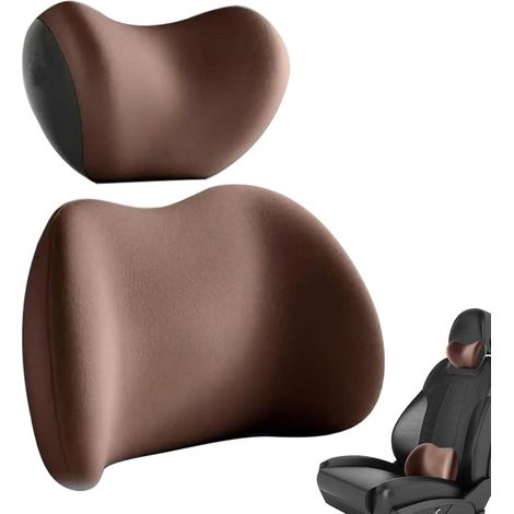 Appui-tête de voiture et coussin soutien lombaire, oreiller (1/5)