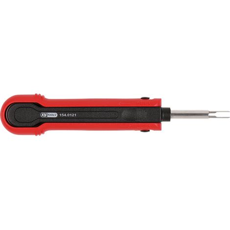 KS Tools - Extracteur de cosses pour connecteurs plats et Faston - 2,8 mm - 154.0121 (1/2)
