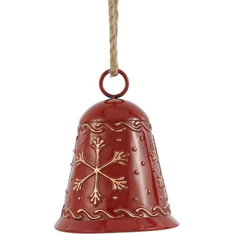 JSSEVN - Elegante Weihnachtsdekoration, hängendes Windspiel für Haus, Garten, Terrasse und Außenbereich, mit stilvollem Design, 19,5 x 14,5 cm (1/4)