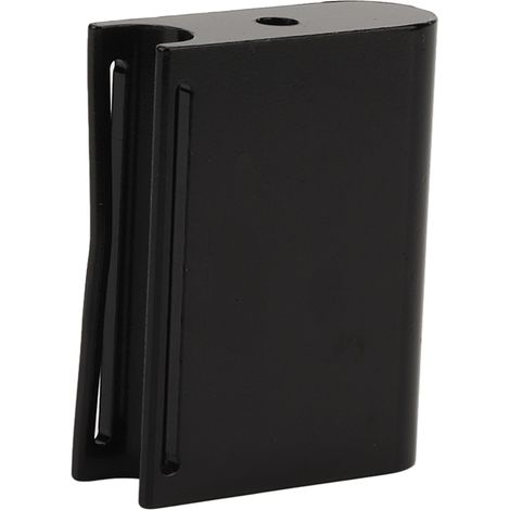 Lederkantenpolierwerkzeug aus Aluminiumlegierung, geeignet für dickes Leder, Gürtel und Sättel, schwarz (1/5)