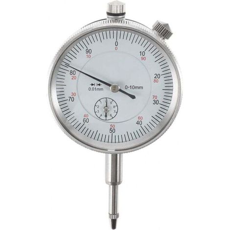 Hochpräzise Messuhr 0–10 mm mit 0,01-mm-Tasteranzeige