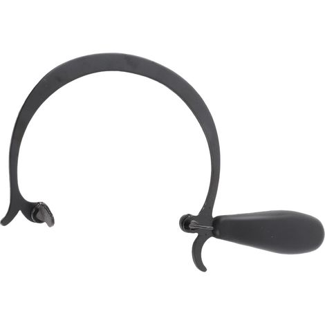 Cadre de scie à métaux courbe pour bijoutier, avec poignée noire, pour outils de travail du bois et d'artisanat (1/5)