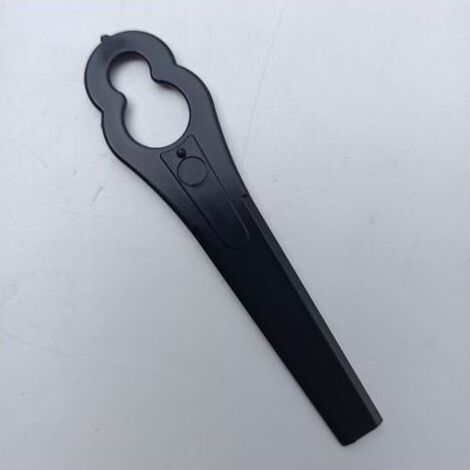 TAISHENGDA-100 Kunststoffmesser für Akku-Rasentrimmer BG-CT 18 Li, RG-CT 18/1 Li, GE-CT 18 Li (schwarz, große Löcher 12 mm, kleine Löcher 7 mm) (1/5)