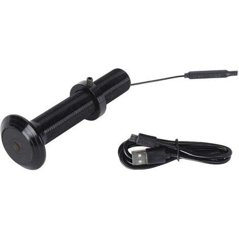 Caméra Judas de porte HD 1080P 220 degrés grand angle pour Application Tuya Smart Sécurité domestique WiFi 5.0GHz 2.4GHz Vision nocturne Détection de mouvement 32GB