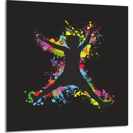GLASPLATTE FÜR KÜCHE 60x65 Fun (1/5)