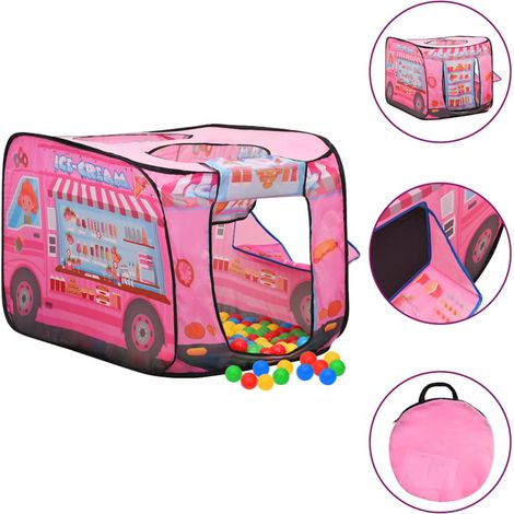 Tienda de juegos para niños rosa 70x112x70 cm vidaXL (1/5)