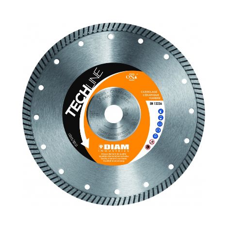 Diamantscheibe DIAM Industrie Ø125 - Bohrung 22,23 - Topline - FC80125/22