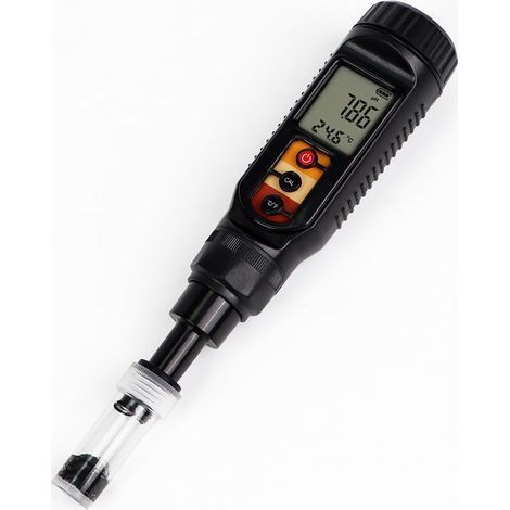 Soil pH meter with pH, soil moisture, light and soil temperature. Small and lightweight for vegetable gardens. (1/5)