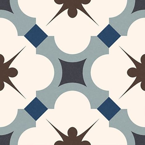 Carrelage ciment GABARDINE BLEU 16.5x16.5 cm – Grès cérame antidérapant R9 – Finition mate pour intérieur et extérieur – Résistant au gel et aux chocs thermiques – Gayafores