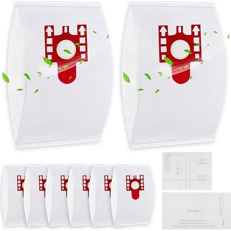 15 Remplacement Sac pour aspirateur Miele Compact C2 Compact C1 Complete C1 FJM série S2 S3 S4 S5 S6 S7 avec 2 filtres (1/5)