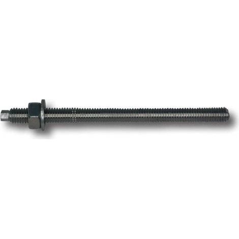 2 Tiges Filetées Inox A4 avec Écrou et Rondelle Stm - M20x260 mm - D-Work (1/4)