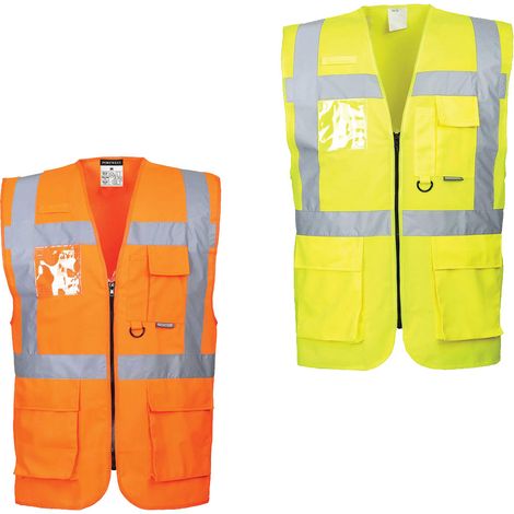 Gilet alta visibilità Portwest Berlino Executive S476 - M - Arancione (1/5)
