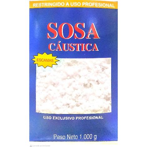 FPLUS sosa caustica escama estuche 1 kg , Su fórmula en base al 100% de hidróxido de sodio, con ausencia total de mezclas e impurezas, lo convierten en el máximo referente de efica