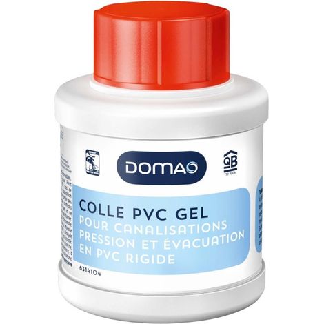 Colle PVC gel DOMAO - Tube : 125 ml- réf : 6314103 - DOMAO (1/2)