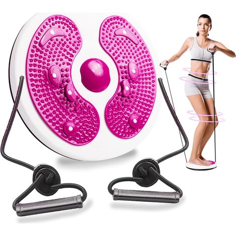 Disque de torsion pour la taille - Affinement et remodelage corporel - Pour femmes et adultes - Exercices cardio pour la perte de poids et le cardio (1/5)
