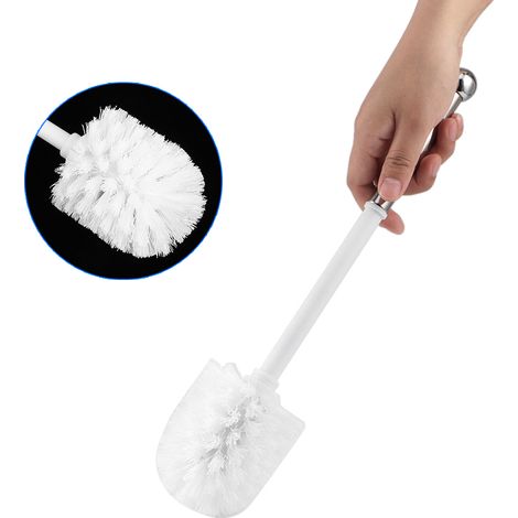 Edelstahl-Toilettenbürsten-Set für den Haushalt, Badezimmer-Reinigungsset, Zubehör (1/5)