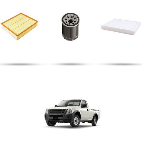 Kit tagliando 3 filtri compatibile con Isuzu D-Max 3.0 Turbodiesel 120kw dal 2007 (1/5)