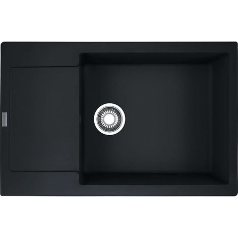 Franke Maris - Lavello in fragranite MRG 611-78 BB, 78x50 cm, nero opaco 114.0637.575 (1/2)