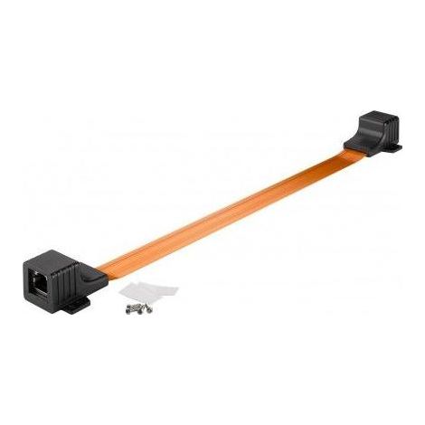 Goobay RJ45 0,3 m -   cavo di rete  (0,3 m, RJ-45, RJ-45, Arancione) (1/3)