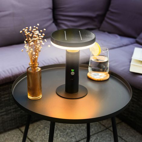 esotec Solar Tisch- und Leseleuchte outdoor Aliano, Sensortaster, Akku, 102772 (1/5)