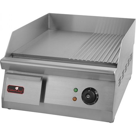 Plancha à snacker lisse-rainurée - Caterchef star (1/2)