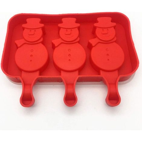 Accessoire de rangement pour cuisine Moule à glace en siliCône fait maison, moule à crème glacée- (1/3)