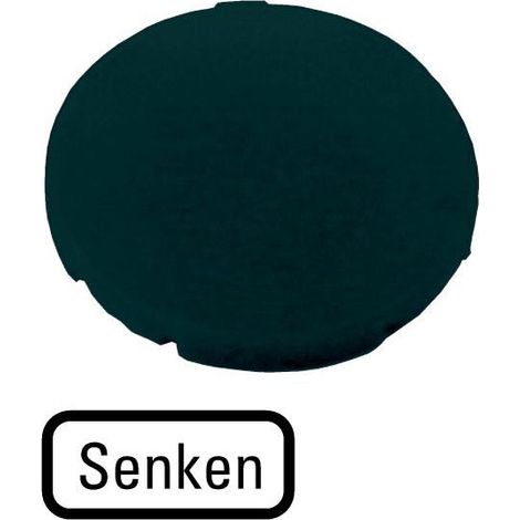 Étiquette plate noire SENKEN EATON M22-XD-S-D18