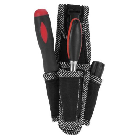BARKBUSTERS Sac à outils multifonctionnel pour électricien, pochette de ceinture, support de rangement pour ceinture, noir (1/4)